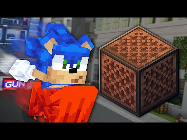 Escape From The City - Sonic Adventure 2 - Minecraft Note Block Cover