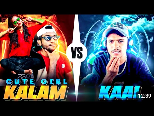 Me And Kalam vs Kaal Yt 😡Break 45 winning streak 😱Kaal Yt Koo a gaya gussa 👿#freefirelive #kaalyt