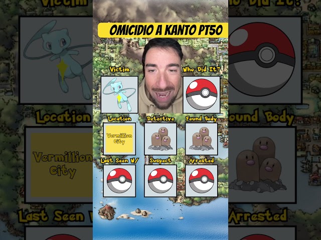 Mew Shiny eliminato ! Speciale 50 #pokemon #murdermystery #kanto