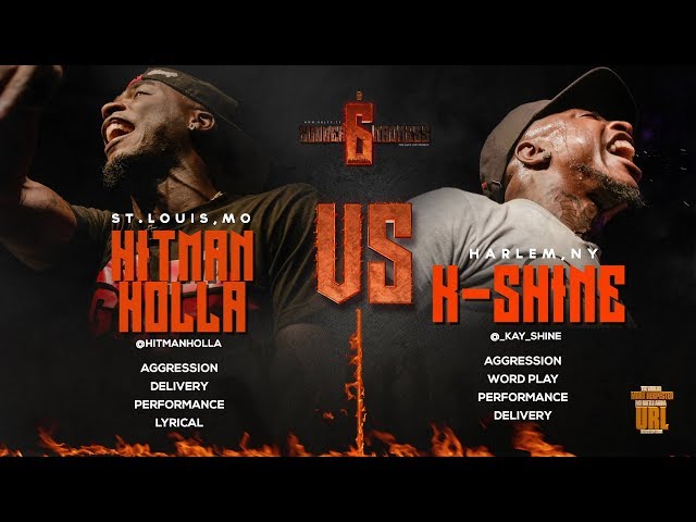 HITMAN HOLLA VS K-SHINE SMACK/ URL RAP BATTLE | URLTV