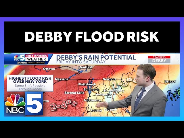 Video: Debby's impact in Vermont and Northern New York (8-8-24)