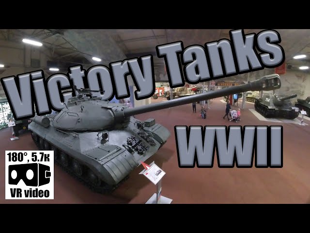 Tanks of the winners WWII in 3D. Panzer der Gewinner WWII .Танки победителей второй мировой войны.