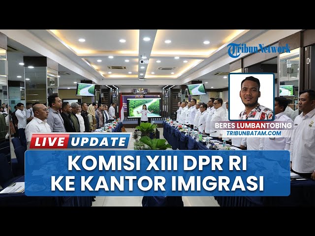 Kunjungan Kerja Spesifik Komisi XIII DPR RI ke Kantor Imigrasi Batam, Bahas Kejahatan Transnasional