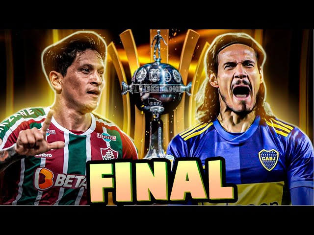 SIMULEI A FINAL DA LIBERTADORES! BOCA JUNIORS VS FLUMINENSE NO EFOOTBALL