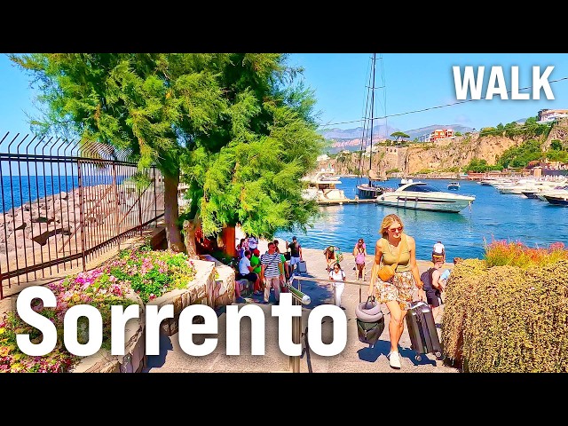 SORRENTO Walking Tour 2024 | Italy Immersive Video with Captions [4K/60fps]