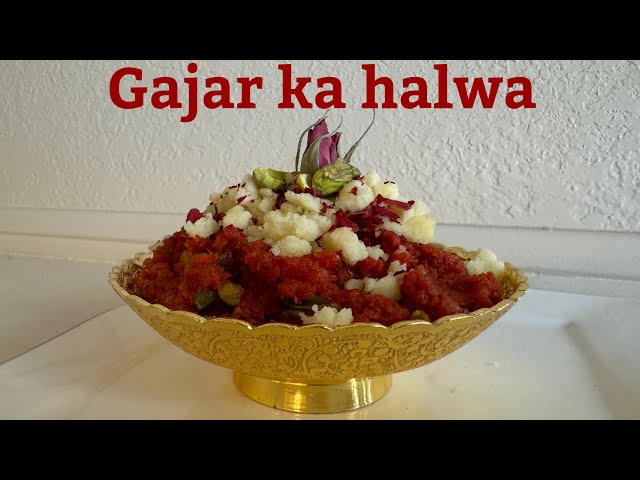 Gajar ka halwa recipe in Urdu | How to make carrot halwa | winter special gajar halwa