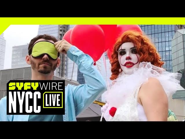 VR180 | 180° Three Questions | New York City Comic Con 2018 | SYFY WIRE