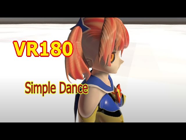 [VR180 MMD] Oma Shinobu , Simple Dance [Anime Girl DanceXR]