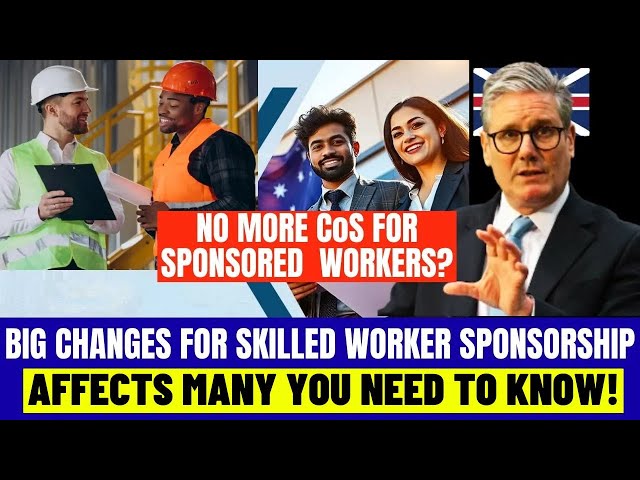 UK Government BANS Sponsorship Cost Transfer for Skilled Workers!