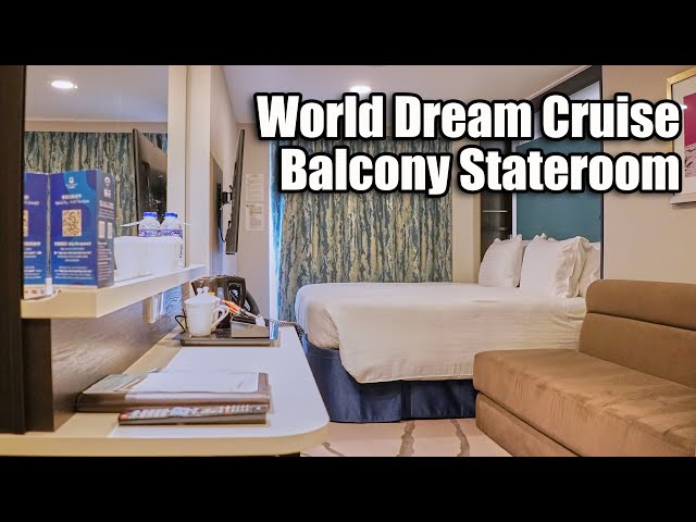 First time taking World Dream Cruise - Balcony Stateroom Room ( Room number 10766 )