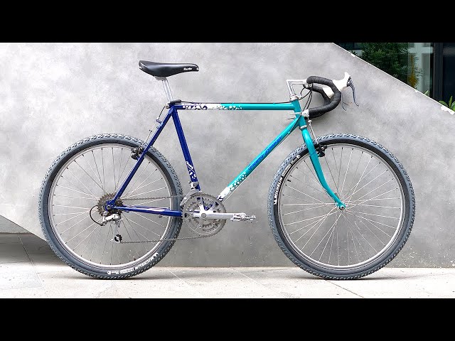 vintage gravel bike AKA drop bar mtb - restoration / build