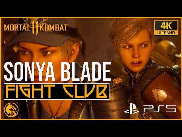 PS5 MORTAL KOMBAT 11 STORY MODE Walkthrough Gameplay Part 8 - SONYA BLADE  (MK11)