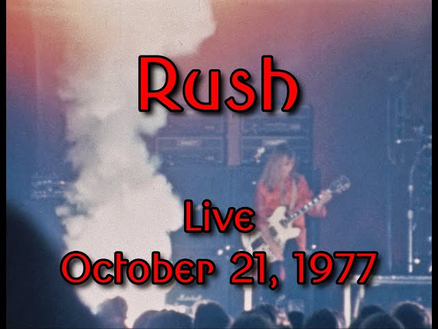 Rush - Live Ft. Worth Texas October 21, 1977 8mm Film (HD)