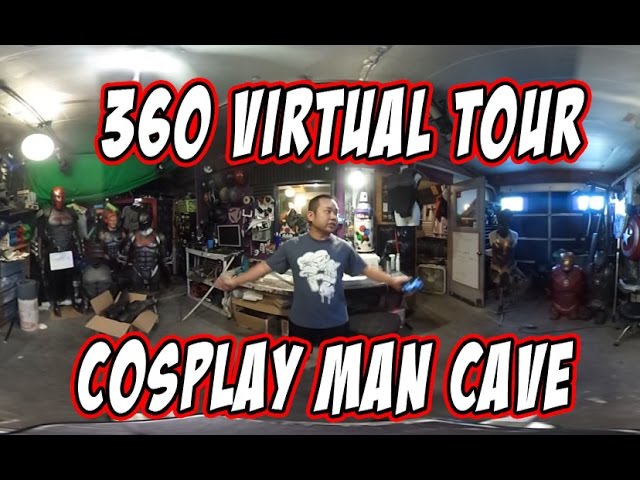 360 Virtual Tour of my Cosplay Man Cave