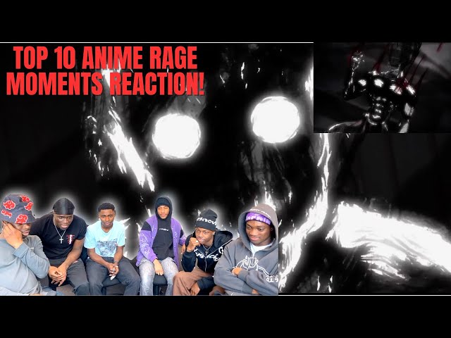 ANIME HATER VS ANIME LOVERS!!  TOP 10 ANIME RAGE SCENES REACTION!!!