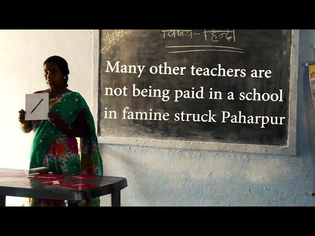 No salary for teachers in Paharpur - Mary Nisha Hansda reports from Jharkhand for IndiaUnheard