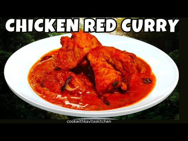 Chicken Red Curry | Mangalorean Style Chicken Red Curry Recipe | Chicken Curry