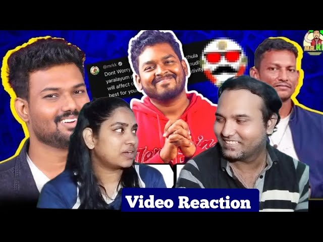 Tech Boss Vs Tech Superstar Roast Video Reaction🤪😅😂🤣| Mr.KK கதை கந்தசாமி | Tamil Couple Reaction