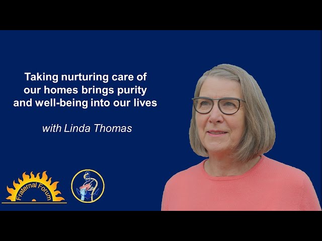 Cleaning with meaning brings purity and well-being into our lives, with Linda Thomas