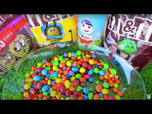 Unboxing a Rainbow of M&Ms! (Satisfying ASMR & Sweet Surprises!!)