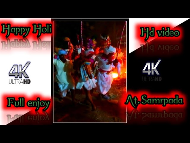 #happy Holi #at.samarpada #vsv_govind_ #full enjoy # short video #youtube short # Holi festival 😍😊💥💯