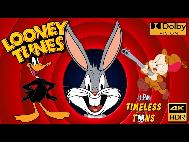 LOONEY TUNES [4K HDR Dolby Vision Remastered] CARTOONS COMPILATION (Bugs Bunny, Daffy Duck)