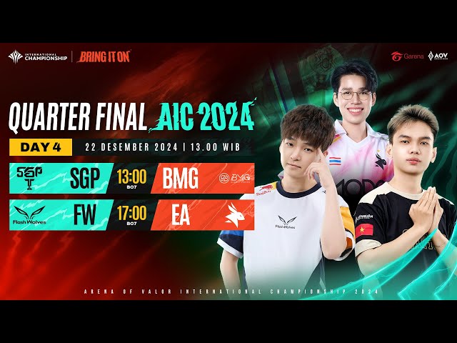 Playoff AIC 2024 Day 4 | Garena AOV Indonesia