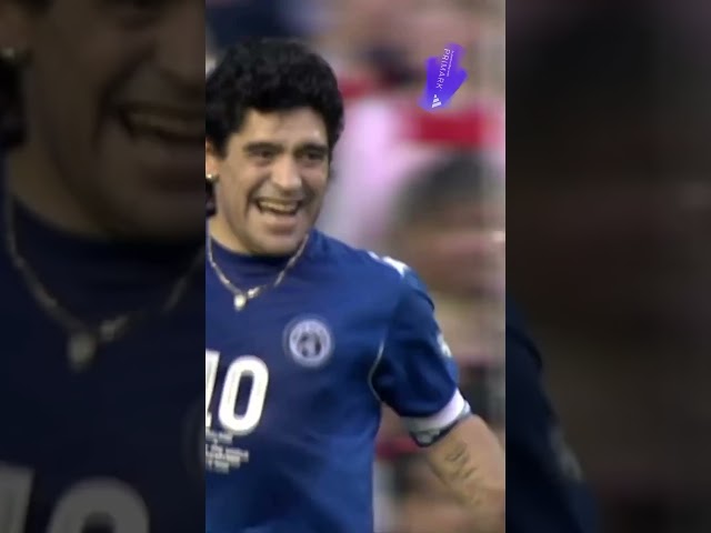 When Maradona scored at Old Trafford 🐐  #football #socceraid #soccer #penalty