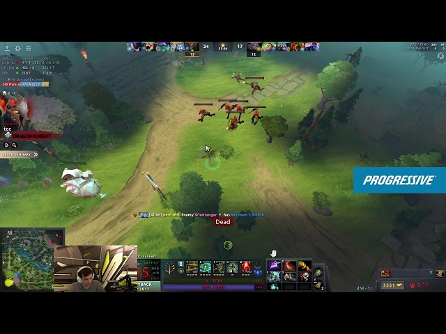 Dota 2 Arteezy Pro Gameplay 13k mmr live