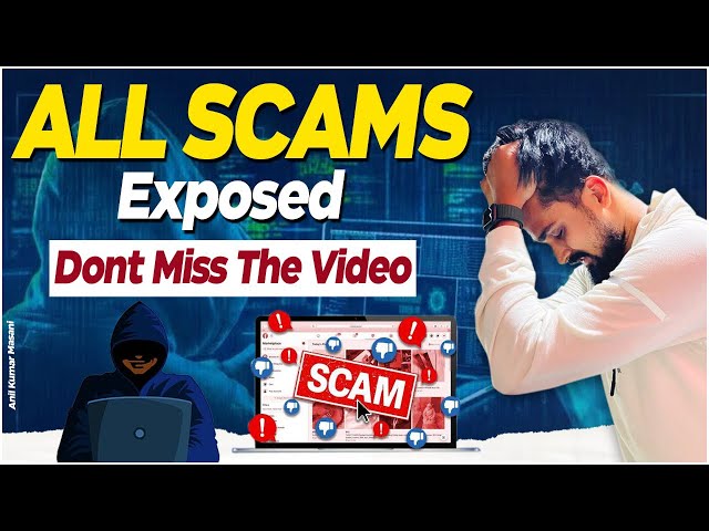 All Scams Exposed in a single video!! Dont miss the Video❤️ #scams #viral #tending #money #help