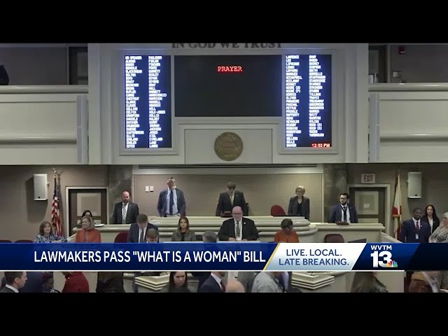 Alabama legislators pass "What is a Woman Act"