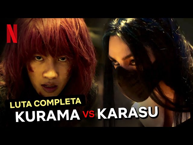 Kurama VS Karasu - Luta completa | Yu Yu Hakusho | Netflix Brasil