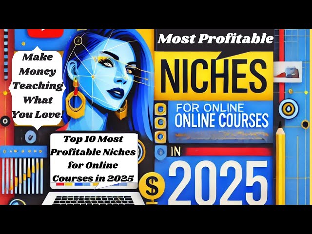 Top 10 Most Profitable Niches for Online Courses in 2025 Make Money Teaching What You Love!