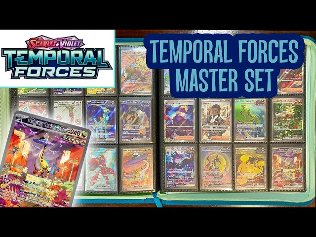 Pokemon Temporal Forces Complete Master Set - 358 Cards + Promos