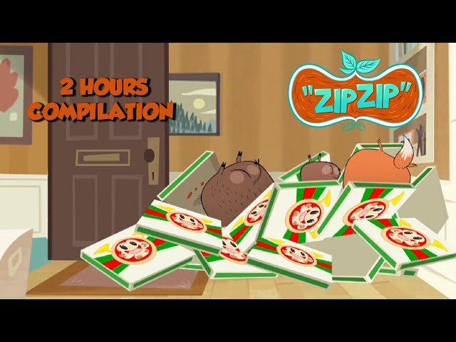 Zip Zip *Pizza delivery!!* 2 hours Season 2 - COMPILATION HD [Official] Cartoon for kids