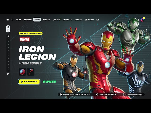 NEW IRON MAN BUNDLE! Fortnite Item Shop Today [February 13th, 2025]