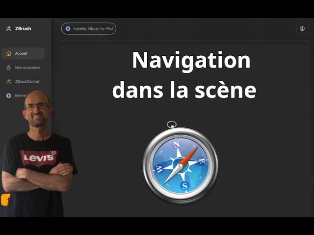 Zbrush on iPad - 01 - Navigation