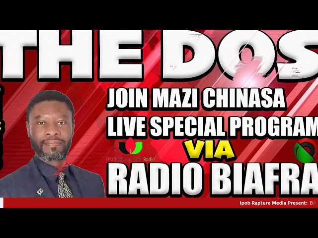 TUNE IN: Mazi Chinasa Nworu's Live Q & A Expository Session Via RBL  | JAN 18, 2025