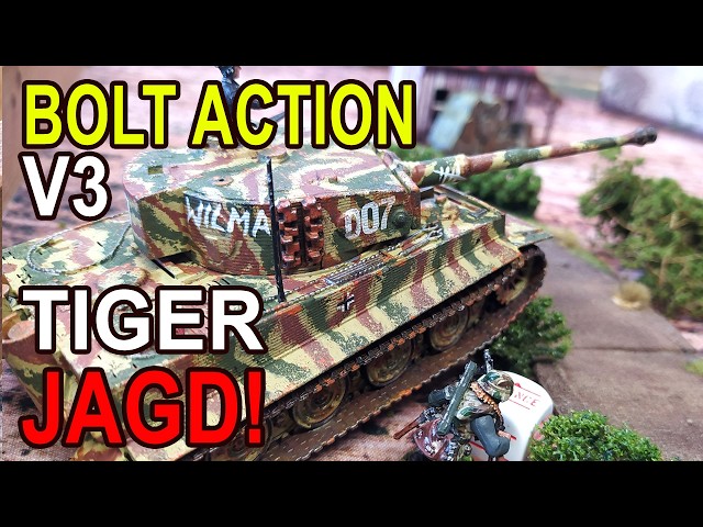 BOLT ACTION V3: TIGER gegen STUG & HETZER! Auf der JAGD nach dem ABTRÜNNIGEN PANZER GENERAL KURTZ!!!