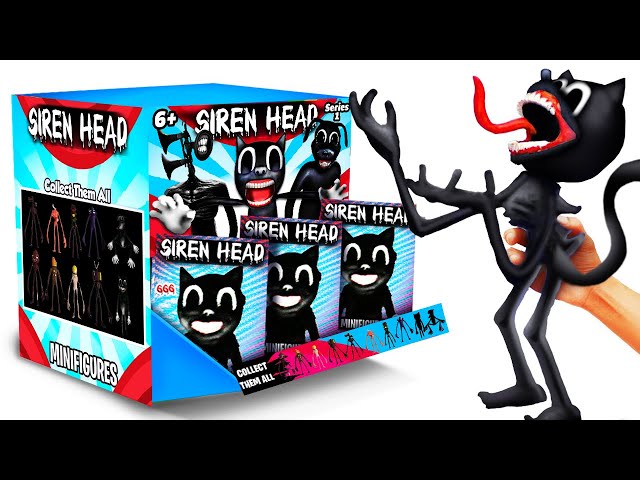 The LARGEST Trevor Henderson CREATURE MYSTERY BOX! NEW CARTOON CAT, Siren Head GOLDEN Minifigures!