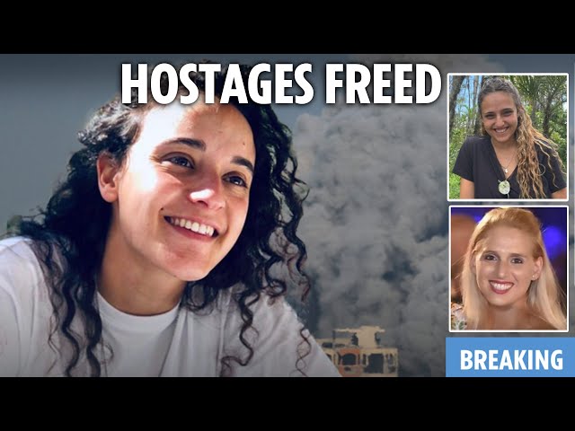 LIVE: Brit hostage Emily Damari & two other victims finally released by Hamas