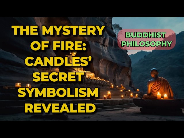 The Mystery of Fire: Candles’ Secret Symbolism Revealed | Buddhist Philosophy