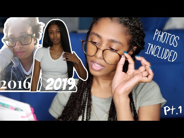 Updated NATURAL HAIR JOURNEY pt.1 | Relaxed to Transitioning