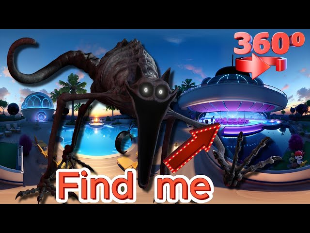 🔍 Find  CatNap  Evil doer  in 360° VR   find me  #103  Poppy Playtime Chapter 3