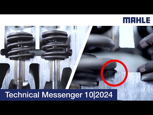 Technical Messenger 10 | 2024 Engine damage due to incorrectly mounted valve springs