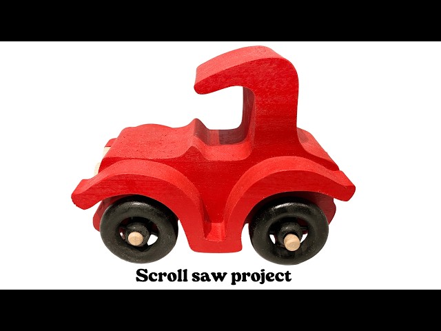 Wooden Toy Cars Made Easy with Scroll Saw Secrets!