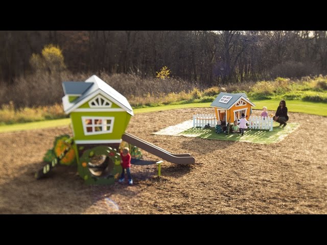 360° View from Inside the Smart Play®: Nook and Loft - Landscape Structures