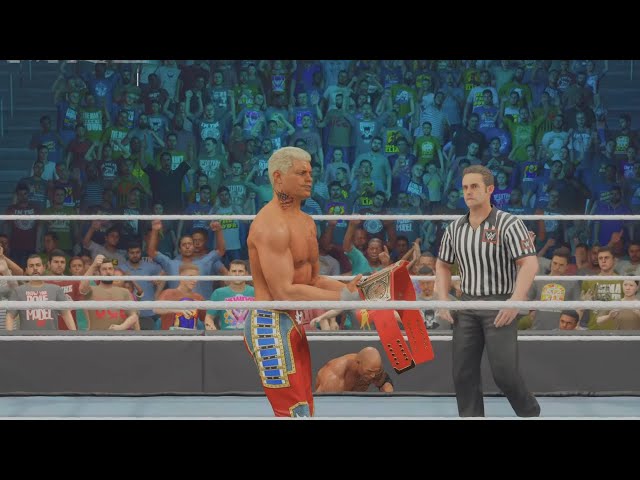 Cody Rhodes vs The Rock: The Match That Changed Wrestling Forever