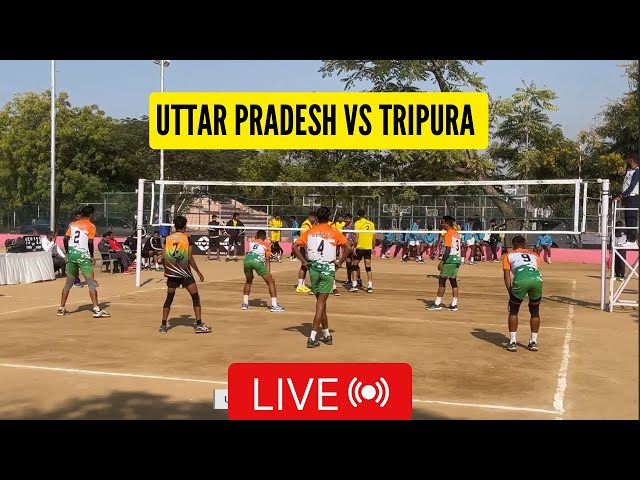 Up vs Tripura Volleyball match|Senior national volleyball championship Jaipur 2025