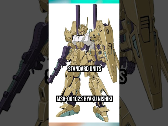 MSR 00102S Hyaku Nishiki #gundam #mobilesuitgundam #gundaminfo #deltaprogram #102